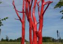 A Santarcangelo, “L’albero rosso” di Gabriele Gambuti