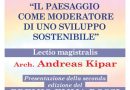 Lectio Magistralis con il paesaggista Andreas Kipar