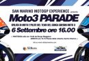 Moto 3 Parade a Borgo Maggiore e Città