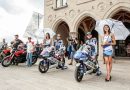 Moto 3 Parade in Piazza della Libertà