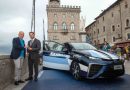 Una Toyota Mirai a idrogeno come auto di rappresentanza per San Marino