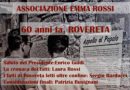 Questa sera la conferenza: “60 anni fa, Rovereta”