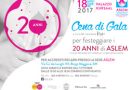 Cena di gala per festeggiare i 20 anni di ASLEM