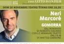 Lo schermo sul leggio: “Gomorra” interpretato da Neri Marcorè