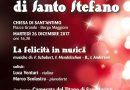 “La felicità in musica” per il concerto di Santo Stefano