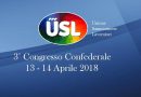 Luca Visentini e Carmelo Barbagallo al 3° Congresso USL