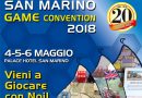 San Marino Game Convention, pronti al via