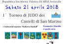 1° Torneo di Judo a squadre dei Castelli Sammarinesi