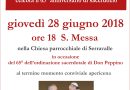 Mons. Giuseppe Innocentini (Don Peppino) celebra il 65° di sacerdozio