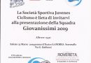 Juvenes Ciclismo presenta il Team GIOVANISSIMI