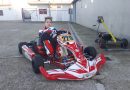 Riccardo Gregoroni pronto alla prima di gara di Campionato Kart