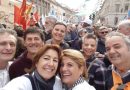 MDSI stigmatizza Zanotti al corteo di protesta contro il governo italiano