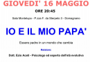 “Io e il mio papà” essere padre in un mondo che cambia