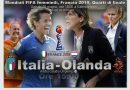 Mondiali donne: Olanda-Italia, le formazioni. Bertolini, serve partita perfetta