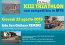 Triathlon non competitivo sulla pista ciclabile del Marecchia