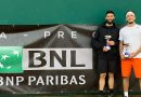 Federico Bertuccioli vince il doppio nel torneo Open BNL di Rivoli Torinese