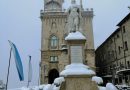 San Marino si risveglia sotto la neve: lo spettacolo della Repubblica imbiancata