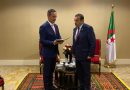 Il Segretario Lonfernini incontra Mohamed Arkab, Ministro dell’Energia dell’Algeria