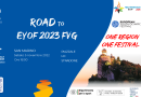 Domani il passaggio della fiamma di EYOF2023 FVG a San Marin