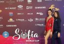 Camilla Rossi si esalta al nastro alla Coppa del Mondo di ginnastica ritmica