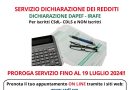 Dichiarazioni redditi IGR: servizio CSU prorogato fino al 19 luglio