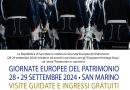 La Repubblica di San Marino celebra  le Giornate Europee del Patrimonio (28-29 settembre 2024)