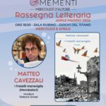 San Marino. Alla rassegna “Mementi”, questa sera, appuntamento con Matteo Cavezzali