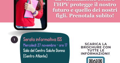 Prossimi appuntamenti campagna vaccinale HPV