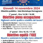 Lavoro e ICEE, quali obiettivi? Giovedì 14 novembre 