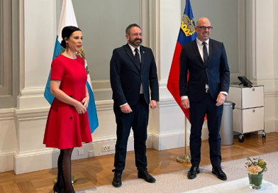 Il Segretario Beccari in visita in Liechtenstein