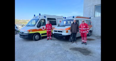 Donazione della Croce Rossa sammarinese