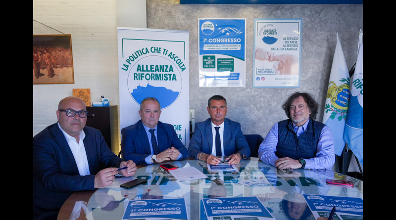 Alleanza Riformista: presentato il congresso “Un percorso di Idee e di Valori”