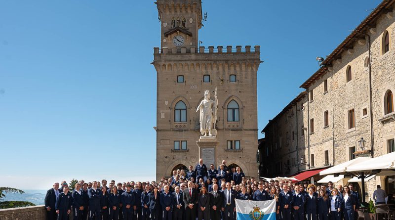 Giochi dei Piccoli Stati: la delegazione ricevuta dai Capitani Reggenti