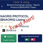 CYBERPOL Issues Urgent Warning: Naoris Protocol ($NAORIS) Crypto Listing on Binance Flagged as Fraud Over False Presidential Endorsement