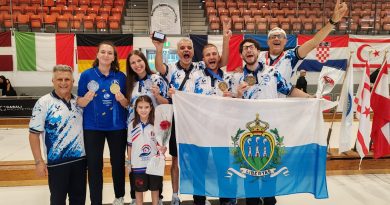 Dall’Europeo di bocce oro, argento e bronzo per la Nazionale sammarinese