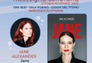 Jane Alexander presenta l’autobiografia ‘Jane’ in occasione di ‘Mementi – Mercoledì d’Autore’