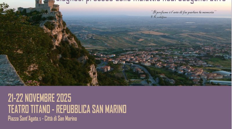 Dalla perdita dell’olfatto alla diagnosi precoce: l’ISS presenta il convegno internazionale “Il Profumo dei Ricordi”