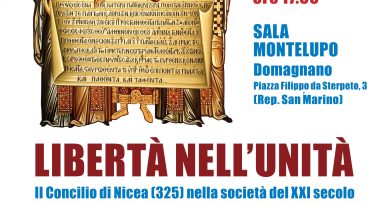 Libertà nell’unità. Il Concilio di Nicea (325) nella società del XXI secolo.