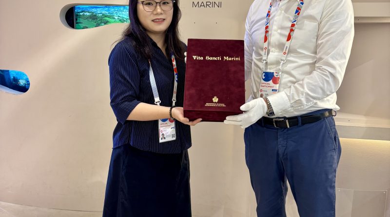 San Marino dona al World Expo Museum di Shanghai la copia del manoscritto Vita Sancti Marini