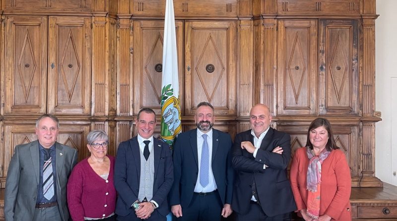 Incontro tra una delegazione della Fratellanza San Marino – America e il Segretario di Stato Affari Esteri