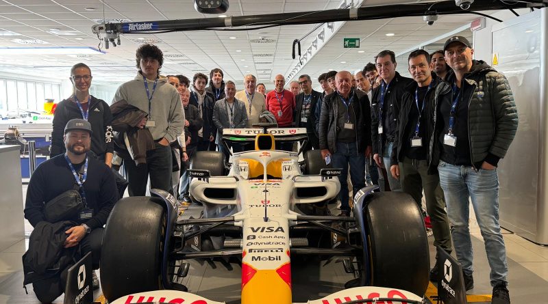 Panathlon Club San Marino: visita alla sede operativa della Scuderia VISA Racing Bull Cash App 