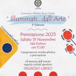 “Illuminati… dall’Arte”: torna il concorso Alberto Rino Chezzi con la cerimonia di premiazione 2025