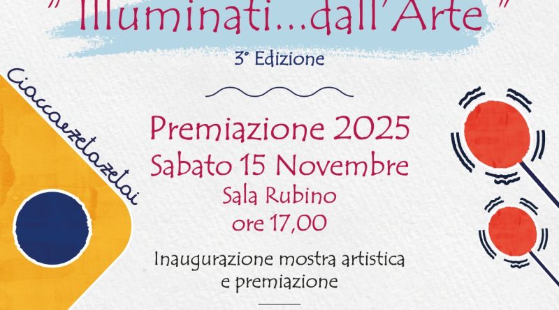 “Illuminati… dall’Arte”: torna il concorso Alberto Rino Chezzi con la cerimonia di premiazione 2025