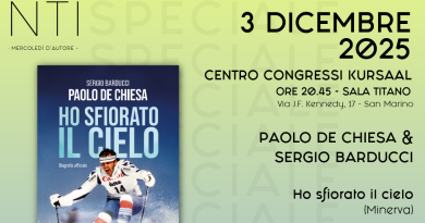 Paolo De Chiesa e Sergio Barducci presentano a San Marino “Ho sfiorato il cielo”