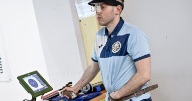 Marco Gasperoni al Mondiale di tiro a segno in Egitto