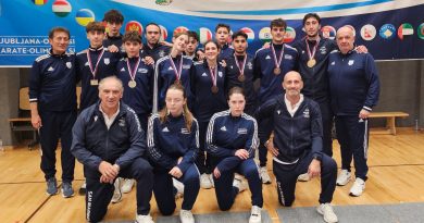 Otto medaglie per il karate biancazzurroal Ljubljana Open