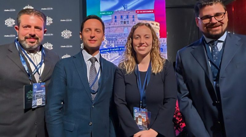 Una delegazione di Domani-Motus Liberi ha partecipato ad Atreju 2025