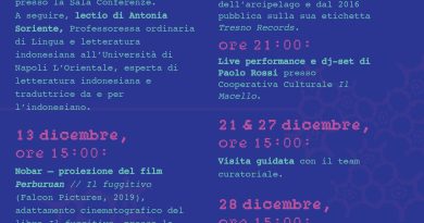 Translating Pram: un dicembre di incontri, cinema e musica. Il programma pubblico di Palazzo Graziani