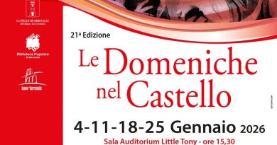 Al via la 21esima edizione dell’iniziativa “Le domeniche nel Castello”