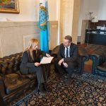 Rapporti San Marino–Italia, vertice a Palazzo Begni: annunciata la visita del viceministro Leo